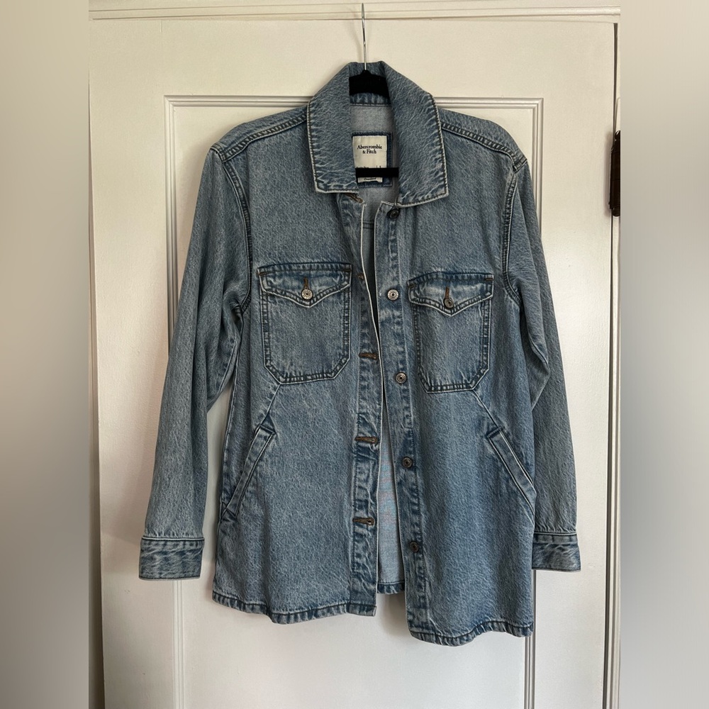 Abercrombie Oversized Denim Jacket